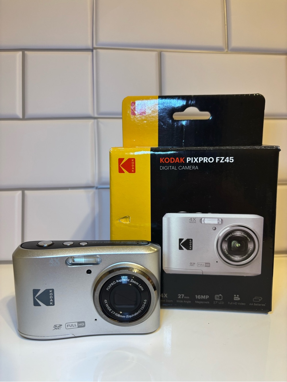 Kodak Silver Compact Digital Camera with Retail Box Brand New